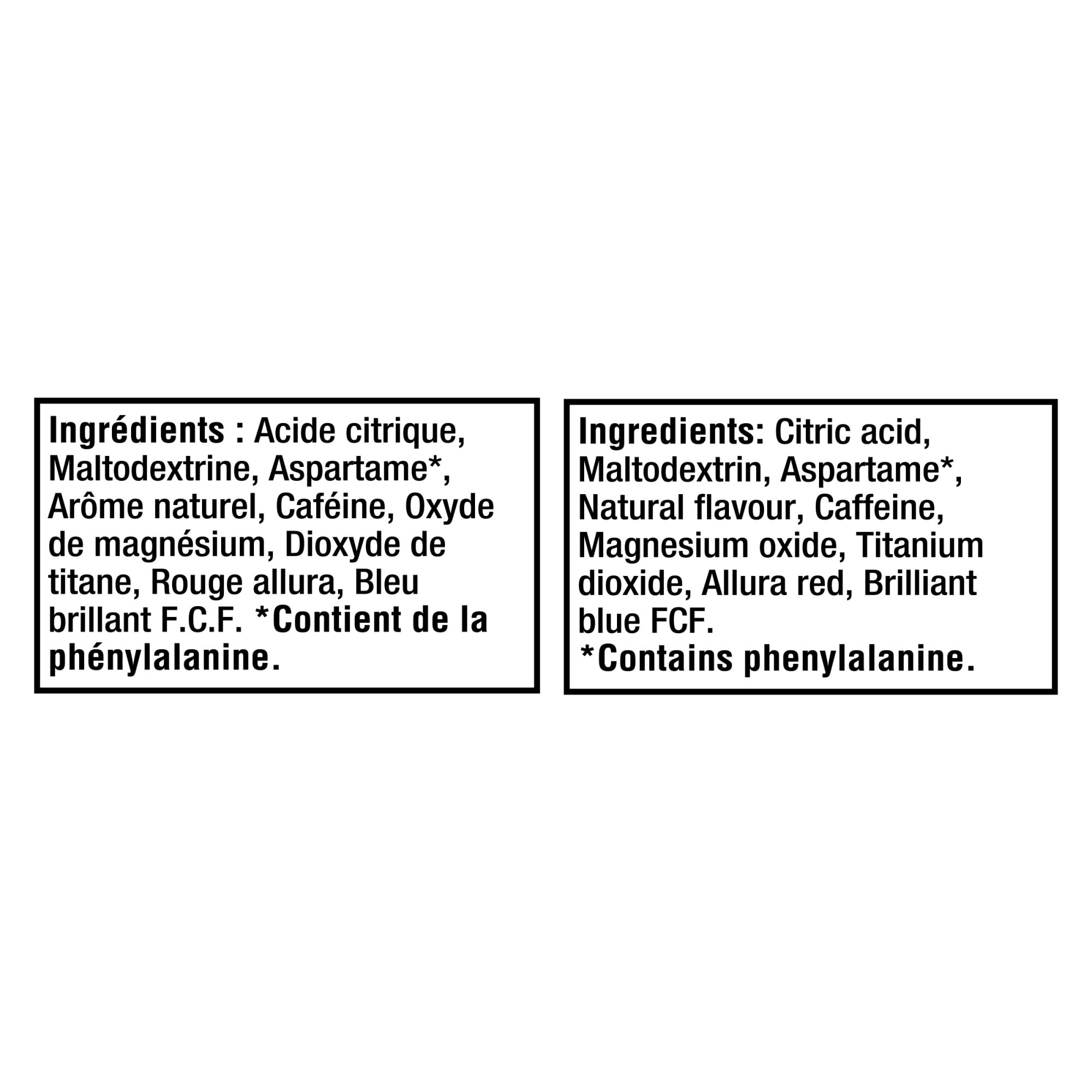 mio Energy Grape Energy Drink Mix, 3.3 g Packets, 10 ct Box, 10pk