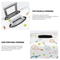 thumbnail image 5 of Balery Luggage Cover Cute Tennis Rackets Print Suitcase Covers for Luggage Elastic Washable Suitcase Protector Fits 18-32 Inch Luggage-X-Large, 5 of 9