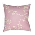 thumbnail image 1 of Surya CF009-2222 22 x 22 x 5 in. Chinoiserie Floral Floral Square Throw Pillow, Cream & Pale Pink, 1 of 7