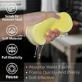 thumbnail image 3 of Ultra Soft Exfoliating Bath Sponge Radiants Skin Sponge Korean Body Scrub Sponges Dead Skin Remover for Bath Shower, 3 of 5
