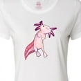 thumbnail image 4 of Inktastic Axolotl Says Hello Cute Salamander Women's T-Shirt, 4 of 5