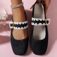 thumbnail image 2 of oqasdz Casual Shoes for Women Ballerina Slip On Shoes Non Slip Trainers Comfortable Breathable Sporty Flat Shoes Comfort Shoes Summer Outdoor, 2 of 7