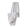 thumbnail image 2 of ATOGUTA Boys Pants Quick Dry Athletic Pants Lightweight Hiking Jogger Pants Size 4T-15, White, 2 of 6