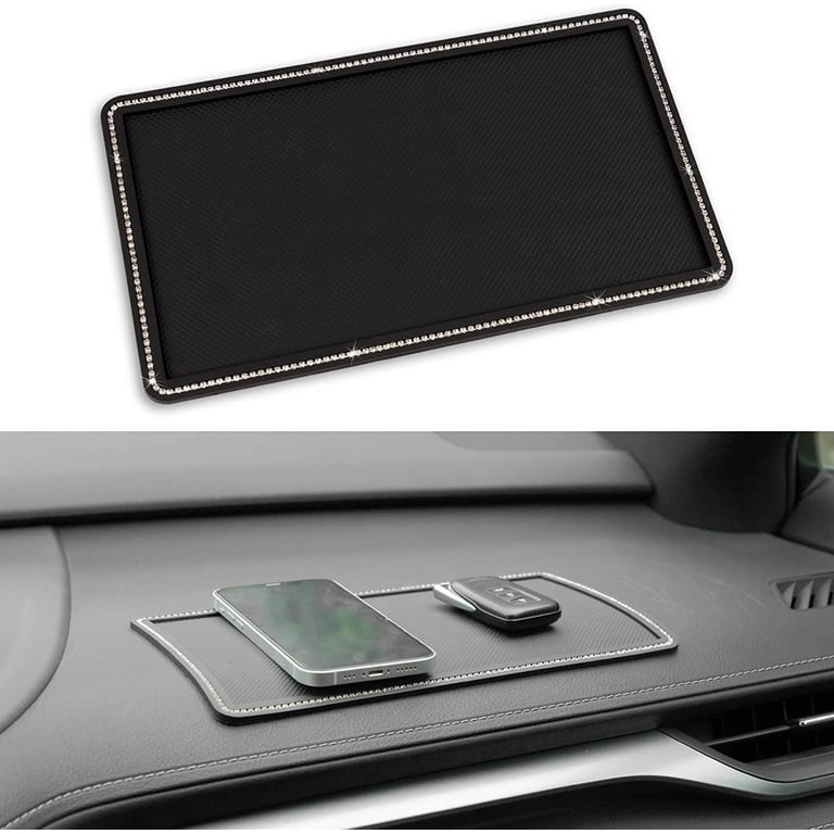 Universal Bling Non-Slip Car Magic Dashboard Sticky Adhesive Mat, Car  Dashboard Anti-Slip Rubber Pad, Car Interior Accessories, Non-Slip Mounting  Pad 11.7 x 5.8'' inch 