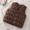 Brown, variant on Autumn Winter Children Boys Girls Warm Vest Solid Waistcoats for Kids Children Sleeveless Outerwear 2-9Yrs Kids Warm Tops