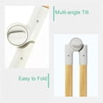 thumbnail image 5 of 6.5FT Portable Garden Umbrella With Fringe Outdoor Market Patio Umbrella Heavy Duty Beach Umbrellas For Sand Tilt Pool Umbrella UPF50+ Sun Protection Table Umbrella Outdoor Patio Boho, 5 of 7