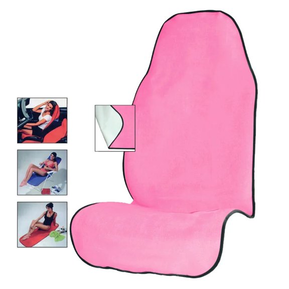 Towel Car Seat Cover for Athletes, Machine Washable Seat Protector for Fitness Gym Running Beach Swimming Outdoor Water Sports