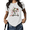 White, variant on Black Print Tshirt Graphic Tees Shirts Happy Valentine Frog Scooter Cute Love Gift S 5XL Tops