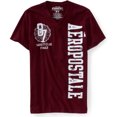thumbnail image 1 of Aeropostale - Camiseta gráfica para hombre con cuello en V Varsity Club Finals, rojo, extragrande, 1 of 1