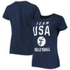 USA Volleyball Women's Pictogram T-Shirt - Navy