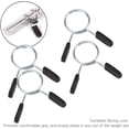 thumbnail image 5 of PinesC Barbell Spring Clip, 4 Pcs 24mm / 48mm Barbell Clamp Spring Collar Clip Dumbbell Spring Lock Fitness Equipment Lifting Kit, 5 of 5