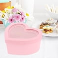 thumbnail image 4 of HONMEET 2-Pack Heart-Shaped Flower Storage Boxes with Stable Flat Base for Home Organization and Decorative Use, 4 of 6