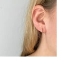 thumbnail image 4 of Silver Cz Huggies, 4 of 4