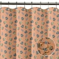 thumbnail image 3 of Bimba Kurti Asymétrique Orange à Feuilles Tribales Imprimées pour Femmes Robe d'Été Indienne Tunique XX-Grand, 3 of 6