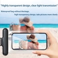 thumbnail image 3 of Pochette Transparente pour Téléphone pour Natation Plongée Rafting Activités de Plein Air Compatible Écran Tactile Sangle de Cou, 3 of 3
