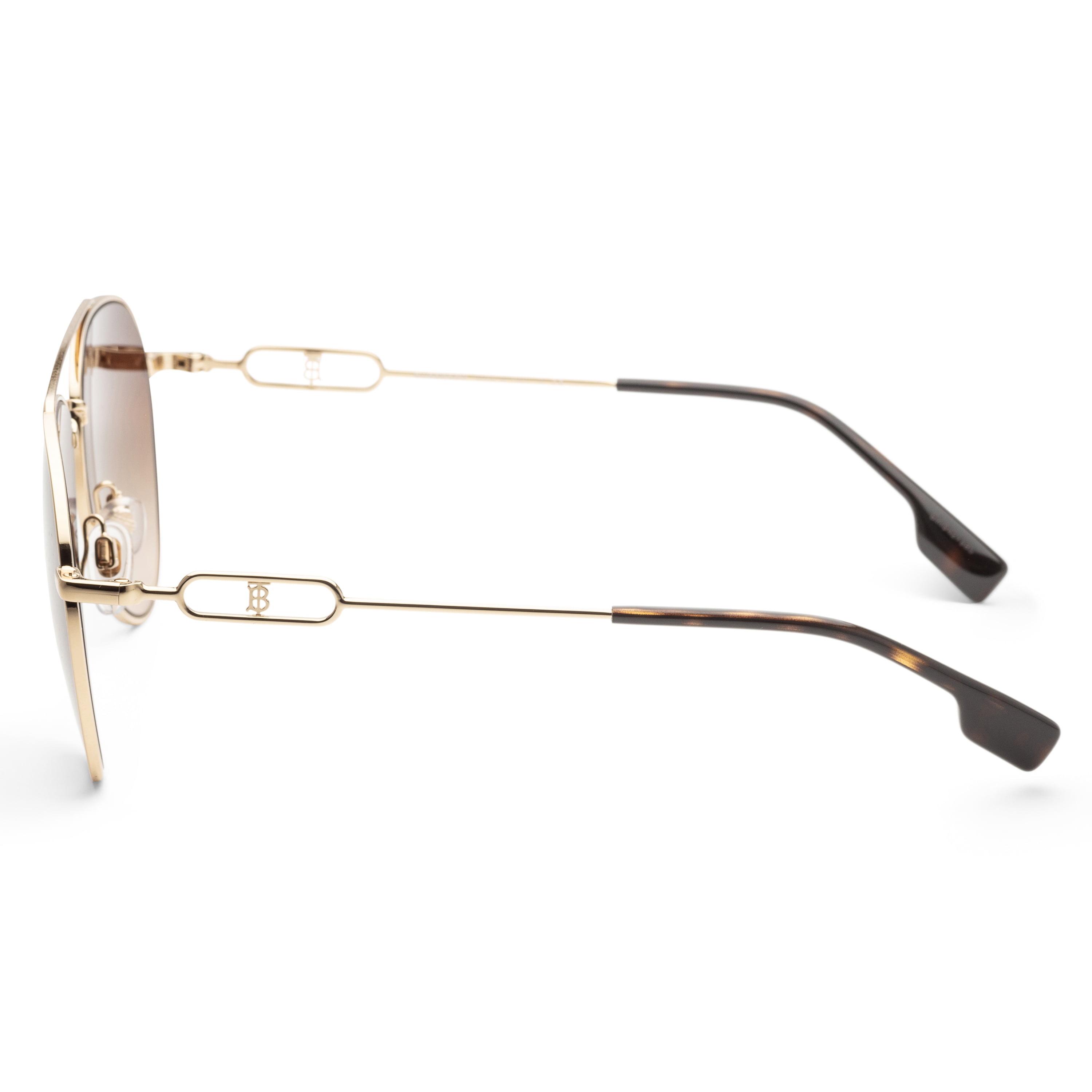 サングラス Burberry Sunglasses BE3128 110913 CARMEN Brown Burberry Carmen BE3128 110913 Sunglasses Men's Light Gold 58