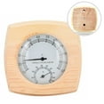 thumbnail image 3 of Wooden Sauna Humidity Thermometer Sauna Temperature Resistant Accessories, 3 of 8