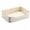 Ivory White, variant on ABCISI PU Leather Valet Tray provides a practical and decorative storage solution for keeping everyday essentials organized and within easy reach. Featuring a ribbed PU leather exterior, soft inner l