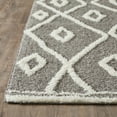 thumbnail image 2 of Loomaknoti Vemoa Avonako 2 x 7 Geometric Indoor Runner Rug , Gray/Cream, 2 of 9