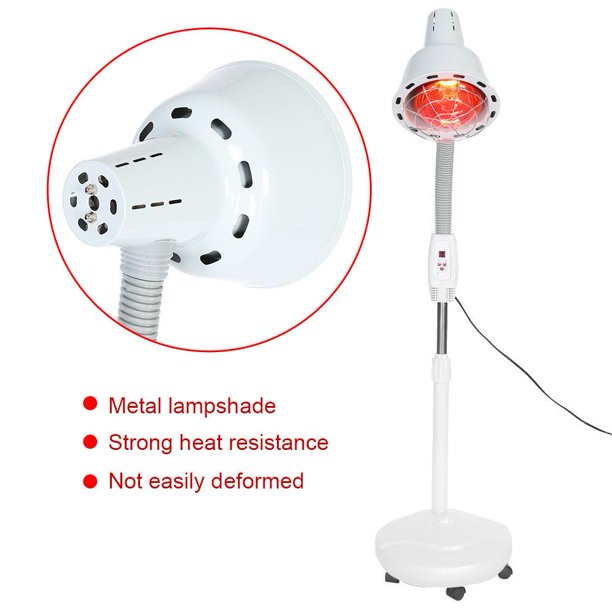 YLSHRF 275W Infrared Light Heating Therapy Lamp Muscle Pain Cold Relief