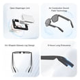 thumbnail image 6 of BIMZUC Smart Glasses Wireless Earphone Voice Assist UV400 Filter Sunglasses for Music Navigation Call Built-in Battery PC Frame (6.69 inches / 17 cm), 6 of 9