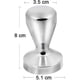 thumbnail image 2 of 51mm Stainless Steel Coffee Tamper, Coffee Press, Espresso Coff, 2 of 5