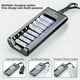thumbnail image 5 of Batería Cargador 1.2V 8 USB para recargable AA/AAA NI-MH/NI-CD, 5 of 9