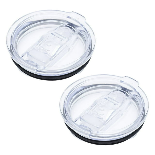 MesaSe 2 Pcs Couvercles de Remplacement pour Gobelet 20oz Couvercles ABS Robustes pour Gobelets Classiques en Acier Inoxydable Conception Étanche Compatible avec la Plupart des Gobelets