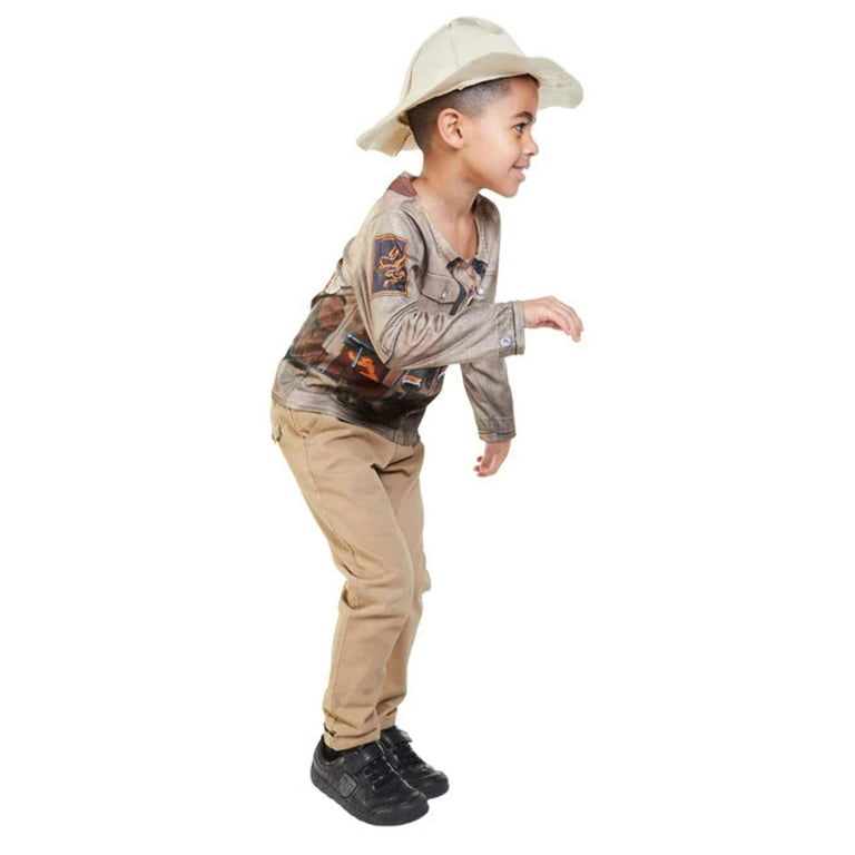 Dino Explorer Kids Costume and Hat Dino Explorer Kids Costume and Hat