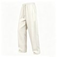 thumbnail image 2 of DayScoop Mens Fashion Pants Summer Trousers Solid Big & Tall Breathable Loose Mesh Fast Drying Cool All Match Full Length Pants, 2 of 5