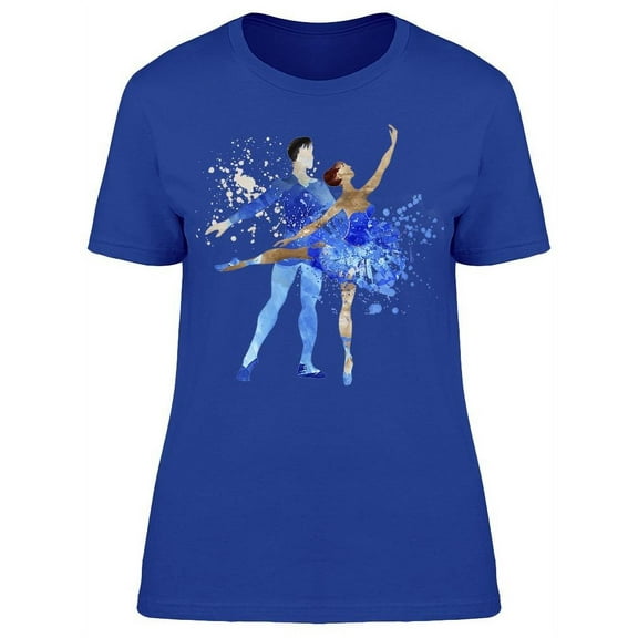 A Ballet Couple Dancing T-Shirt Women -Image by Shutterstock, Female Medium