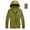 Army Green, variant on EGNMCR Womens Plaid Shacket Jacket, Long Sleeve Button Down Fleece Hooded Jackets, Warm Coat Rain Jacket Womens With Hood Windbreaker Jackets Sun Hoodie Light Raincoats With Storage Bag Women Coat
