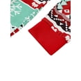 thumbnail image 5 of Seyurigaoka Family Matching Christmas Pajamas Outfit Cartoon Print Long Sleeve Hooded Jumpsuit Elasticated Closure Festive Pjs Clothing, 5 of 9