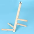 thumbnail image 2 of Soporte para pájaros, soporte de madera para jaula de pájaros, perca para loros, percha para pájaros, características líderes de clase, 2 of 8