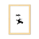 thumbnail image 1 of Movimiento de los Dinosaurios con cuerda Unbranded Cuadro de madera decorativa A4, 1 of 3