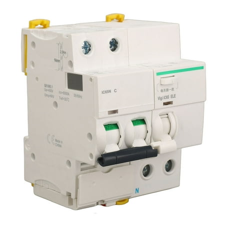 Circuit Breaker, Rapid Arc Extinguishing Double Locking Clip Structure Safe And Reliable Leakage Protection Air Switch For Commercial Building 16A
