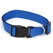Angle View: (4 Pack) Pet Champion Classic Dog Collar, Small, Royal Blue