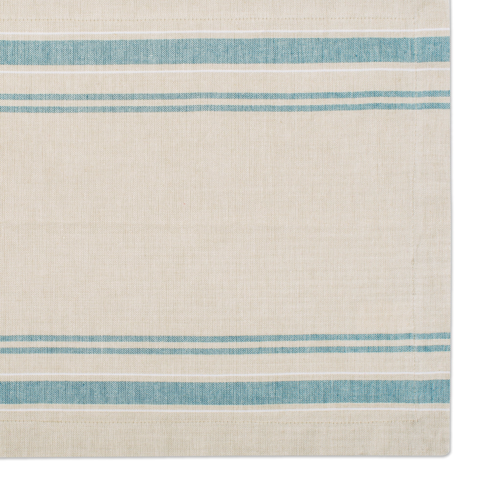 DII French Stripe 13x19" Placemat Set/6