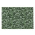 thumbnail image 1 of Forest Green Cutting Board, Abstract Pattern in Green Shades Camouflage Classical Uniform Illustration, Decorative Tempered Glass Cutting and Serving Board, Large Size, Multicolor, by Ambesonne, 1 of 1
