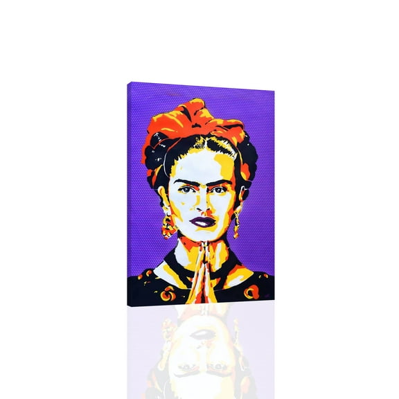 Frida Kahlo Pop - CANVAS OR PRINT WALL ART