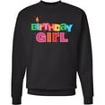 thumbnail image 2 of Inktastic Birthday Girl Letters Adult Sweatshirt, 2 of 4