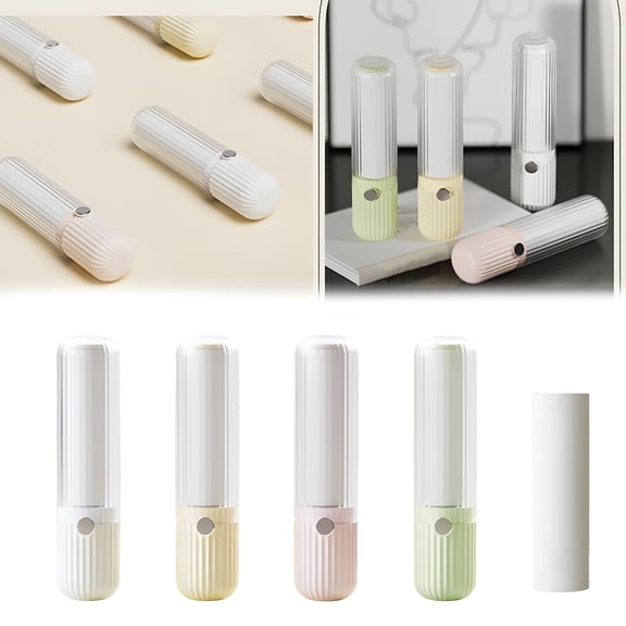 ACDANC Compact Lint Roller with 30 Sheets Portable Pet Hair Remover for Clothes Furniture and Travel Household Use,Lint Roller Travel Size,Pocket Lint Roller,Lint Roller for Travel 1 Handle 1 Roller