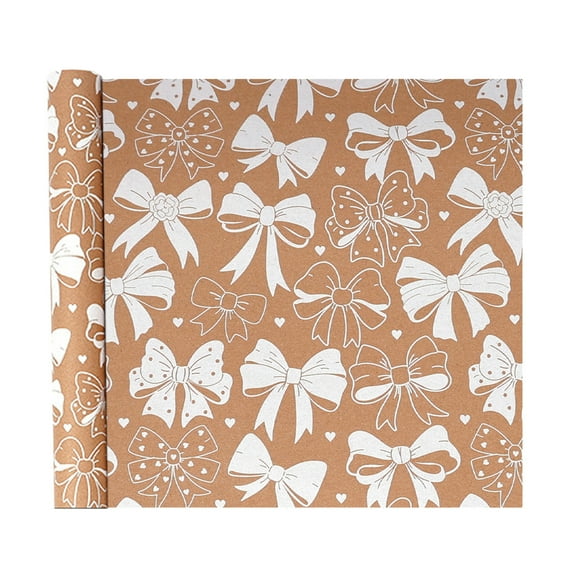 Topukaiba Christmas Wrapping Paper Wrapping Paper Gift Wrapping Paper Khaki A