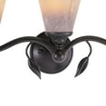 thumbnail image 2 of Capri 3 Light Bronze Rustic Vine Bathroom Vanity Fixture, 2 of 4
