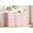 Pink, variant on Towallmark Dresser for Bedroom,12 Drawer Dressers & Chests of Drawers, Wood Storage Drawer Dresser with Power Outlet, 61 Inch