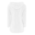 thumbnail image 5 of YunPes Fleece Hoodie Sweater for Girls Oversized Solid Long Sleeve Casual Sweatshirt with Hood Teen Winter Daily Warm Pullover, 5 of 5