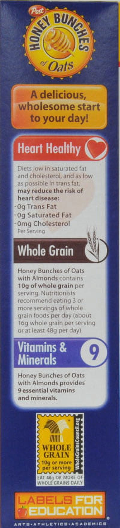 Honey Bunches Of Oat Post Hbo Almond