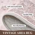 thumbnail image 4 of D Boho Area Rug for Living Room Machine Washable Rug Non Slip Carpet Soft Living Room Rug Room Decor Rugs for Bedroom Kids Playroom, 4 of 7