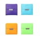 thumbnail image 3 of Bolsa de compras plegable, creativa, de tela Oxford, cuadrada, plegable, para el hogar, para supermercado, 3 of 6