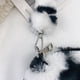 thumbnail image 4 of Bolso de hombro de felpa portátil para mujer, bolso con estampado de animales para las axilas, monedero (5), 4 of 6